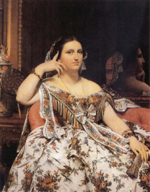Jean-Auguste Dominique Ingres Madame Motessier Seated